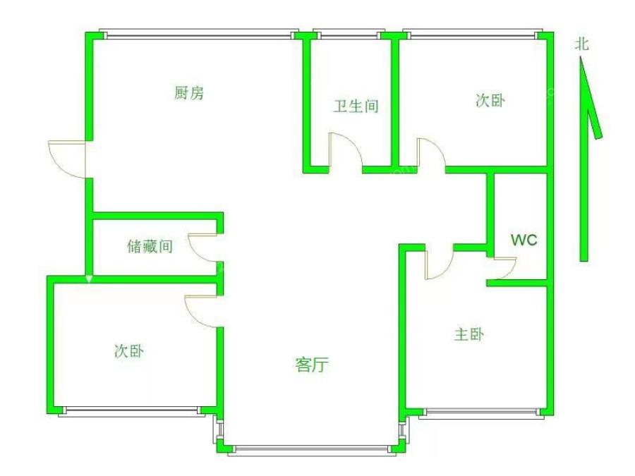 雅园新村 3室 2厅 143.81平米