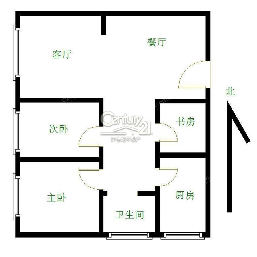 丰源小区 3室 2厅 138平米