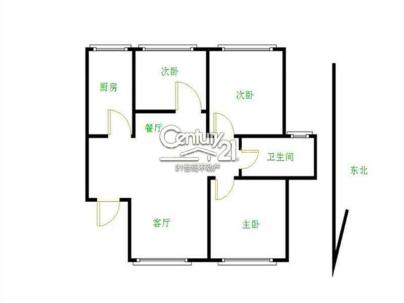 天童大道60号 3室 2厅 97平米