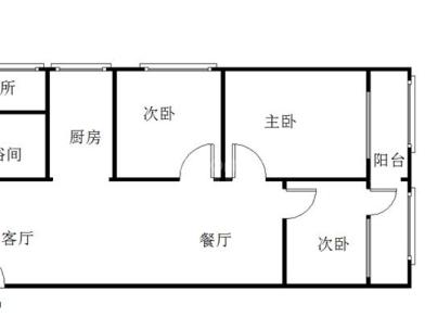 乐安路116号 3室 2厅 87.8平米