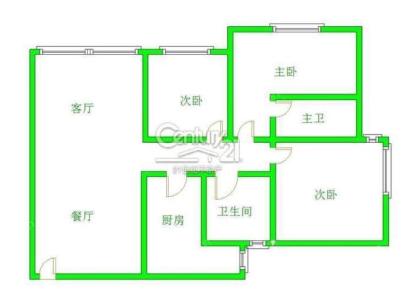 状元府邸（乐至） 3室 2厅 124.23平米