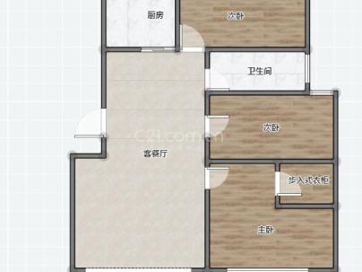 官庄社区 3室 2厅 100平米