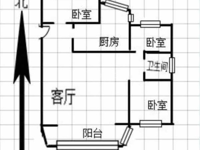 九州方圆 3室 2厅 136平米