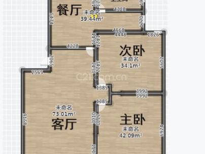 龙虎小区 2室 2厅 78.12平米