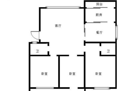 金轩东庭 3室 2厅 150平米