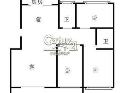 鲁贤(东鲁）社区 3室 2厅 147平米