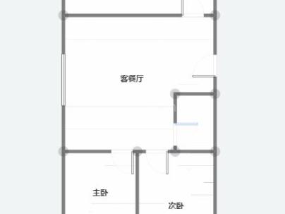 小庄社区 2室 1厅 75平米