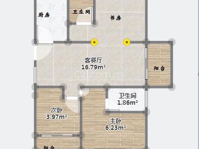 江前里 3室 2厅 101平米