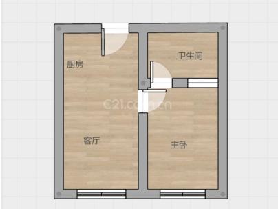 新希望白麓里 1室 1厅 56平米