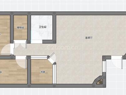 新业大厦 2室 2厅 85平米