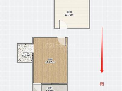 港航小区（下垟头27号） 1室 33平米