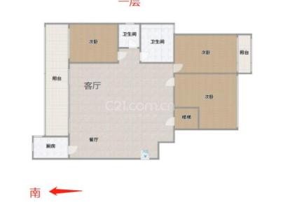 碧桂园珑悦(柏峰里) 3室 2厅 158平米