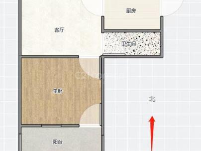 望江东路 2室 1厅 45平米