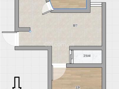 瑞霞公寓 2室 1厅 92平米