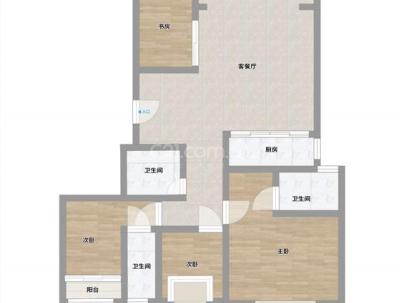 华润置地九悦 4室 2厅 182平米