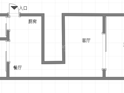 友谊大楼 2室 1厅 41平米