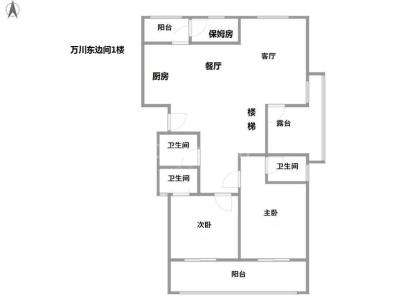 万川锦苑 5室 3厅 416平米