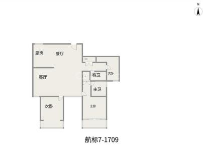 航标锦园 3室 2厅 183平米