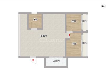 徐衙巷公寓 3室 2厅 111平米