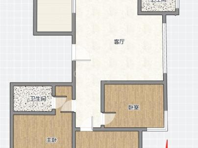 麓颂苑（上田F04地块） 4室 1厅 167平米