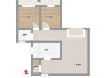锦延家园 3室 2厅 90平米