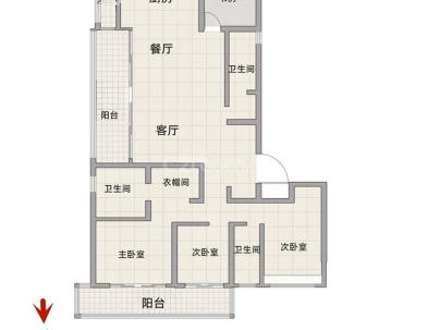 江山云起 5室 2厅 210平米