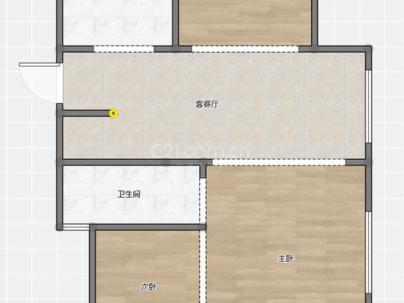 瑶溪住宅区一组团 3室 2厅 88平米