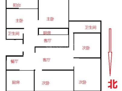 瓯盛锦园 2室 1厅 85平米