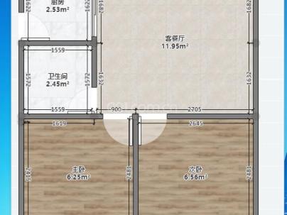 慈湖锦苑二组团 2室 2厅 141平米