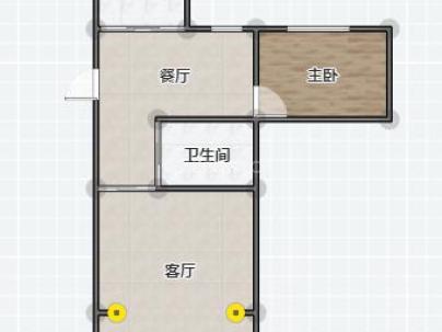 下吕浦7区孔雀 2室 1厅 51.45平米