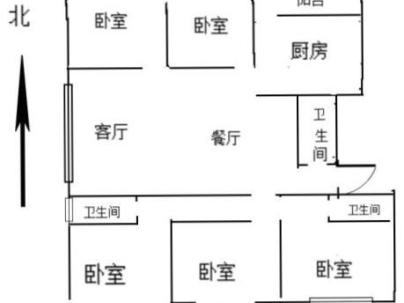 桂华家园 2室 1厅 75平米
