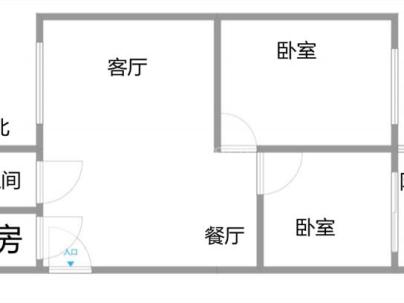 金竹锦园 2室 2厅 100平米