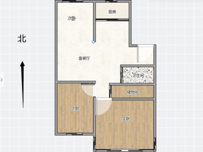 荷花公寓 3室 2厅 83平米