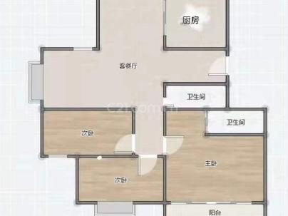 祥和花园（祥和花苑） 3室 2厅 128平米