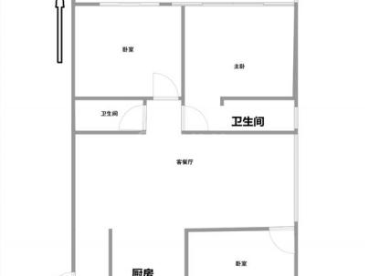 忆江嘉园二组团 3室 2厅 100平米