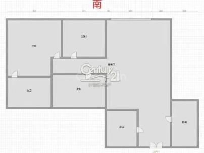 东方花苑 3室 2厅 147平米