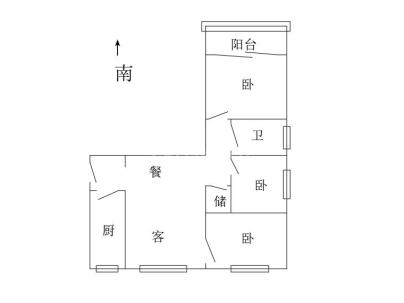 仰义锦园 3室 2厅 118平米