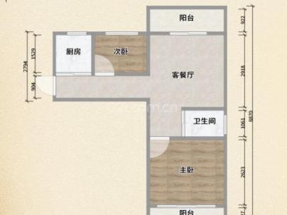 悦丰嘉园 2室 2厅 95平米