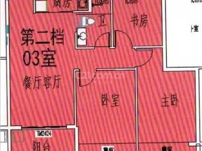 麓雅苑（上田F03地块） 3室 2厅 101平米