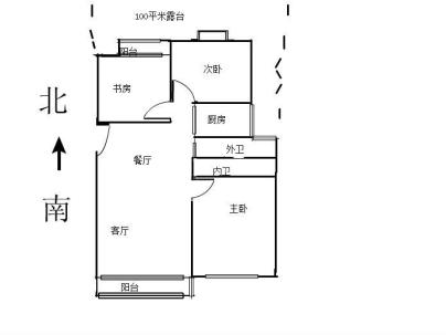 金滨嘉园 3室 2厅 138平米