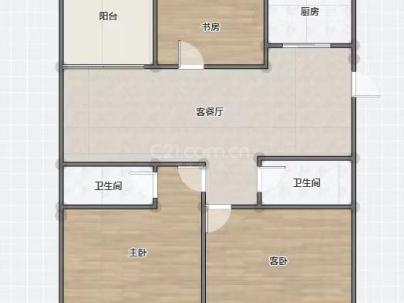 新川锦园 3室 2厅 95平米