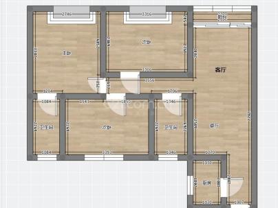 德政嘉园（德政安置房） 3室 1厅 103平米