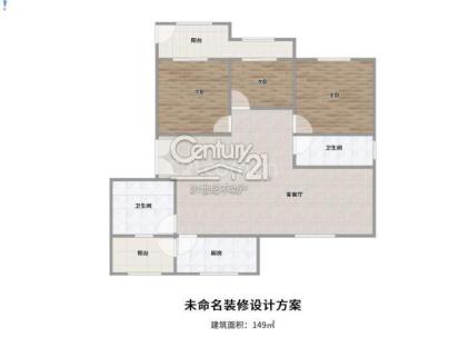 广润嘉苑 3室 2厅 152.08平米