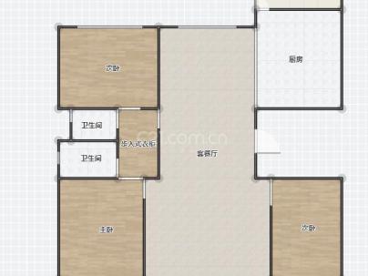 江前里 3室 2厅 130平米