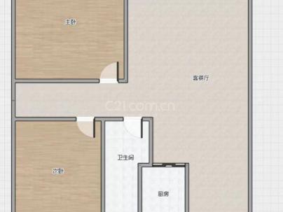 沁悦园 2室 1厅 79平米