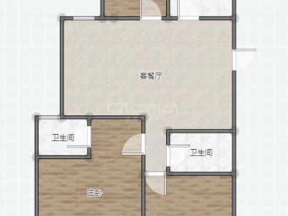 南鸿锦园 3室 2厅 160平米