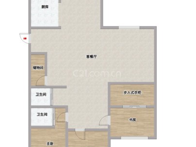 南汇锦园 3室 2厅 137.95平米