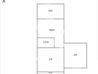 下吕浦7区孔雀 2室 1厅 66.69平米