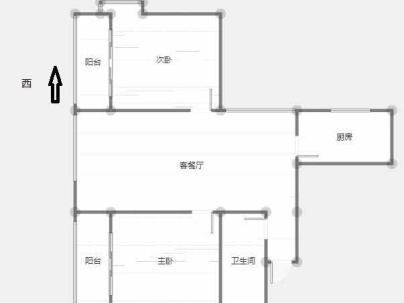 宏嘉大厦 3室 2厅 146平米