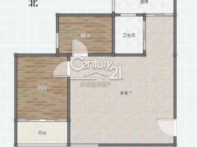墨斗小区 2室 2厅 80平米